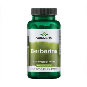 Swanson Βερβερίνη 400mg 60 κάψουλες συμπλήρωμα για το σάκχαρο