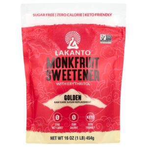Lakanto Golden Monkfruit με Ερυθριτόλη 454γρ
